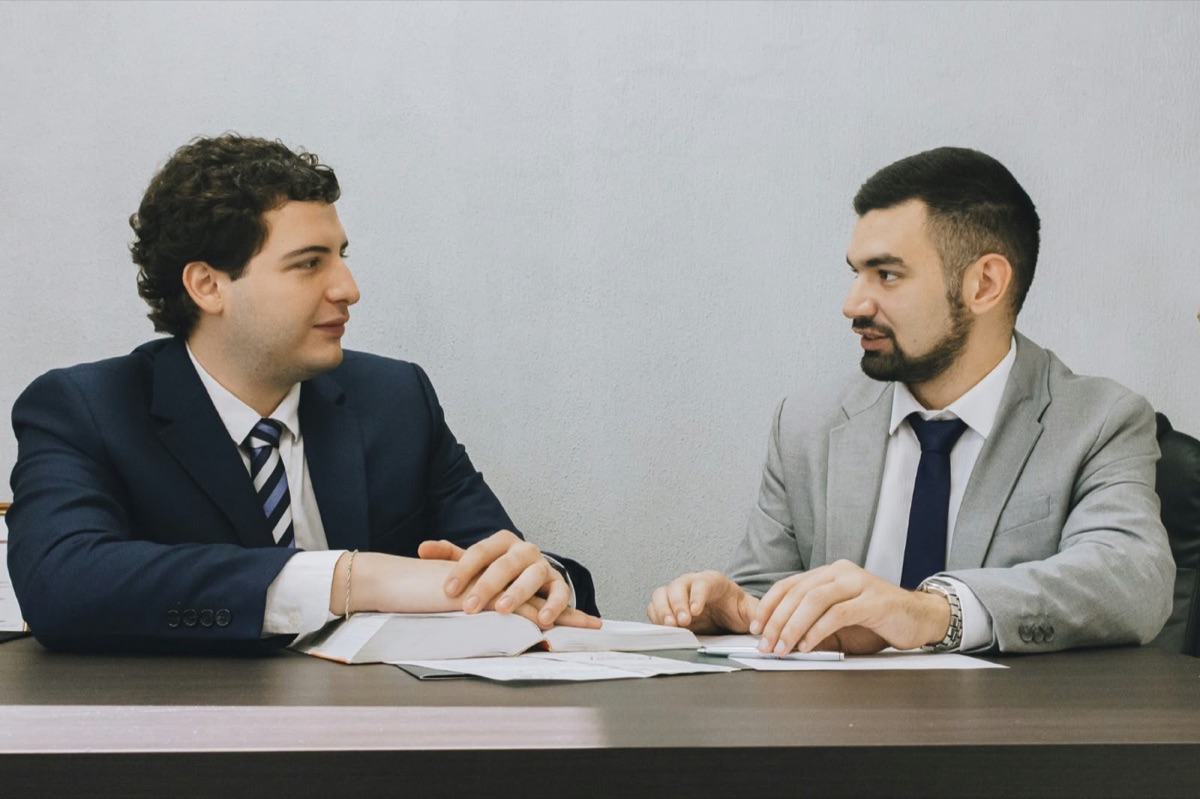 Matías Requena y Valentín Ramírez Gasko en el estudio